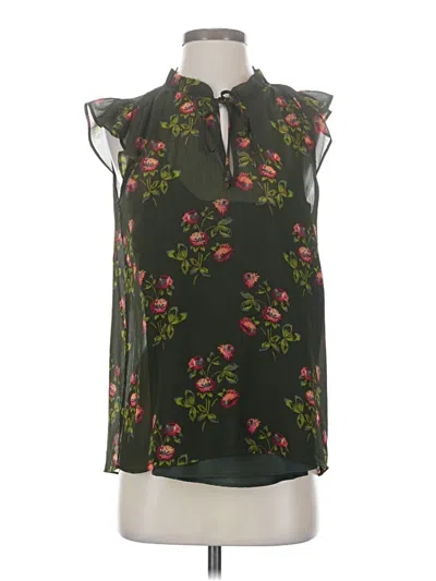 Pre-owned Point Sur Sleeveless Blouse In Black