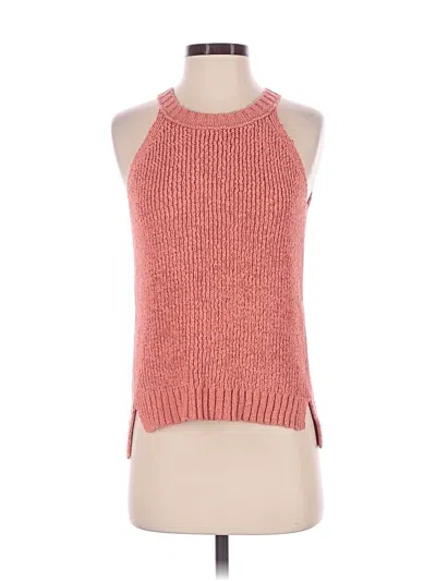 Pre-owned Point Sur Sweater Vest In Orange