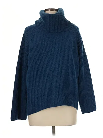 Pre-owned Point Sur Turtleneck Sweater In Blue