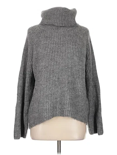 Pre-owned Point Sur Turtleneck Sweater In Gray
