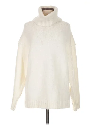 Pre-owned Point Sur Turtleneck Sweater In Ivory