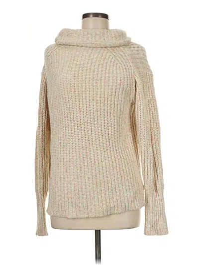 Pre-owned Point Sur Turtleneck Sweater In Tan