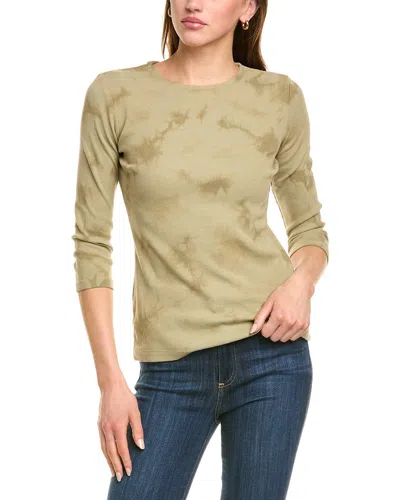 Point Tie Dye T-shirt In Green