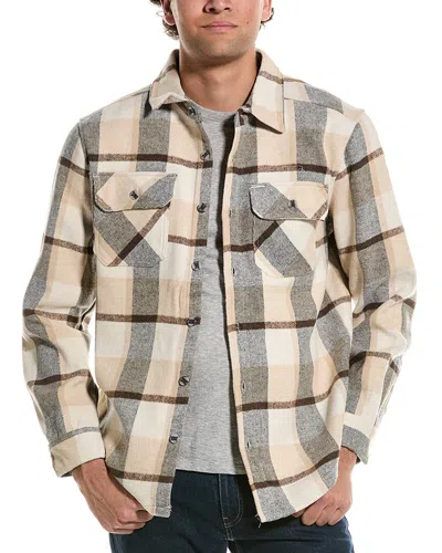 Point Zero Checkered Shirt In Brown