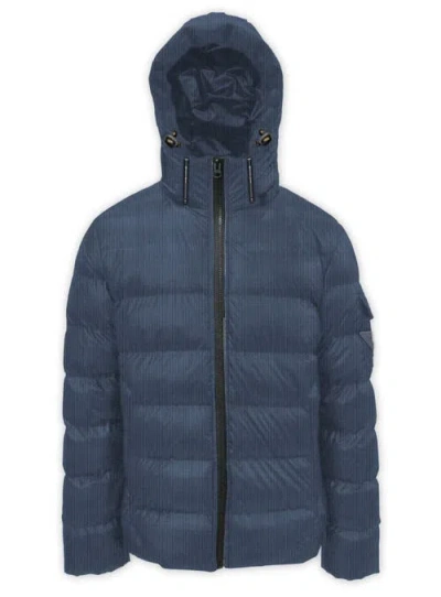 Point Zero Fine Corduroy Puffer Jacket In Space