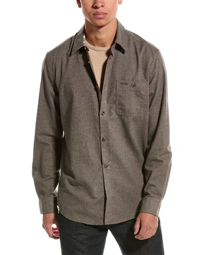 POINT ZERO LIGHT BRUSH FLANNEL HERRINGBONE