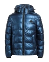 Point Zero Man Puffer Azure Size S Polyester, Polyurethane In Blue