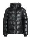 Point Zero Man Puffer Black Size Xxl Polyester, Polyurethane