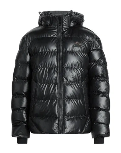 Point Zero Man Puffer Black Size Xxl Polyester, Polyurethane