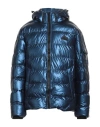 Point Zero Man Puffer Blue Size Xxl Polyester, Polyurethane In Blue