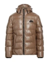 Point Zero Man Puffer Brown Size Xl Polyester, Polyurethane