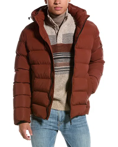 Point Zero Matte Shine Jacquard Jacket In Red