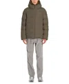 Point Zero Men's Midweight Heat-sealed Puffer Jacket In Military