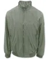 Point Zero High Density Nylon Windbreaker In Green