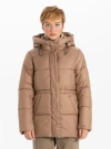 Point Zero Midlength  Puffer In Camel