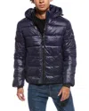 Point Zero Midweight Puffer Coat In Blue
