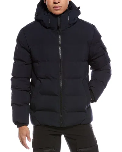 POINT ZERO NAVY PUFFER COAT