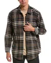 Point Zero Light Brush Flannel Shirt In Blue