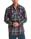 Point Zero Regular Finish Flannel Shirt In Blue