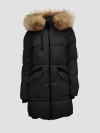 Point Zero Timeless Parka In Black