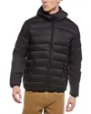 Point Zero Ultralight Chevron Quilted Jacket In Black