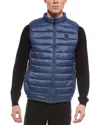 Point Zero Ultralight Quilted Vest In Blue