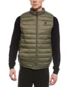 Point Zero Ultralight Quilted Vest In Green