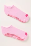 Pointe Studio Full Foot Grip Socks In Pink