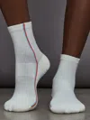 Pointe Studio Race Ankle In White