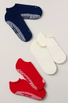 Pointe Studio Ruffled Grip Socks In Multi