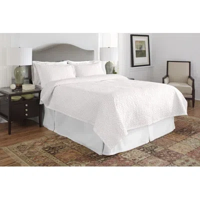 Pointehaven 200 Thread Count 100% Cotton Quilt Set In Pink