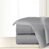 Pointehaven 300 Thread Count 100% Cotton Sheet Set In Gray