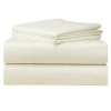 Pointehaven 500 Thread Count 100% Cotton Sheet Set In White
