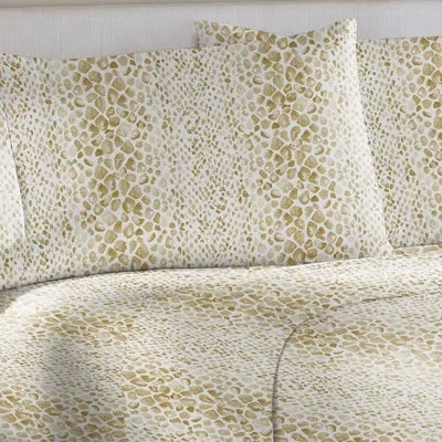 Pointehaven Cotton Percale Printed 2 Pc Pillow Cases In Night Garden