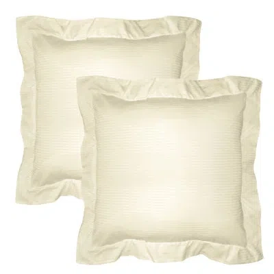 Pointehaven Dobby 450 Thread Count Cotton Pillowcase In White