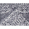 Pointehaven Python Duvet Set In White,gray