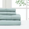 Pointehaven Sheet Set, 1 Polyester Microfiber,deep Pockets,soft In Sage