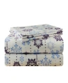 Pointehaven Snow Drop Luxury Weight Flannel Sheet Sets Bedding In Snow Drop