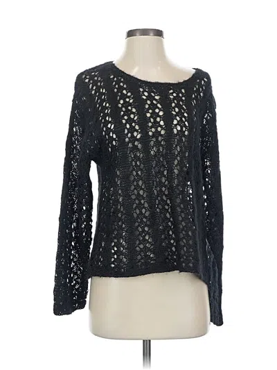 Pre-owned Points West Pullover Sweater In Black