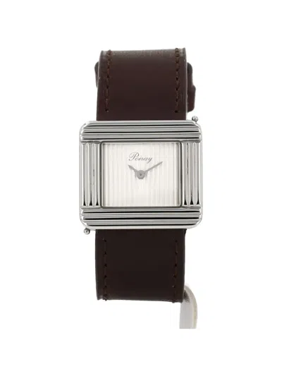 Pre-owned Poiray 2010s Ma Première 26mm Watch In White