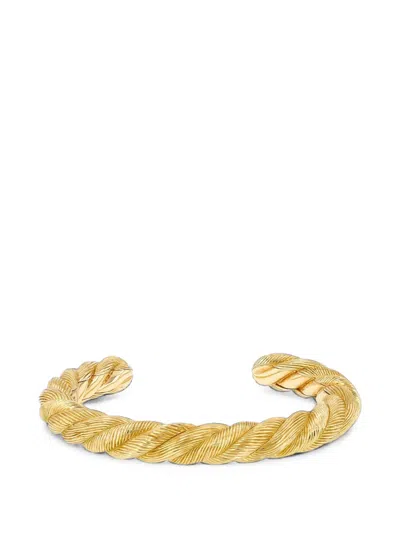 Poiray 2020s Dune De  Twisted Bracelet In Gold
