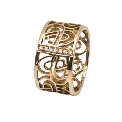 Poiray Coeur Fil Ring In 18k Gold