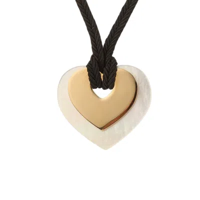 Poiray Coeur Secret Necklace In 18k Gold