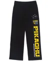 Pokémon Boys 5-20 Pikachu Printed Pull-on Pants In Black