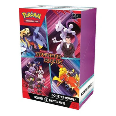 Pokémon Pokemon Card Eng. 2025 Pokemon: Destined Rivals Booster Bundle Box In Multi