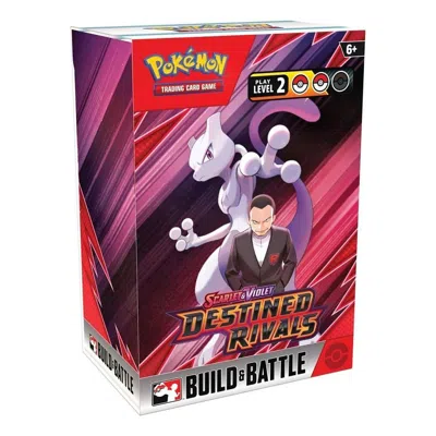 Pokémon Pokemon Card Eng. 2025 Pokemon: Destined Rivals Build & Battle Box In Multi-color