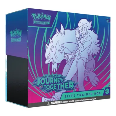 Pokémon Pokemon Card Eng. 2025 Pokemon: Journey Together Elite Trainer Box In Multi-color
