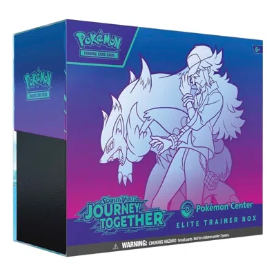 Pokémon Pokemon Card Eng. 2025 Pokemon: Journey Together Pokemon Center Exclusive Elite Trainer Box In Neutral