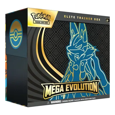 Pokémon Pokemon Card Eng. 2025 Pokemon Me01: Mega Evolution Elite Trainer Box 'mega Lucario' In Multi-color