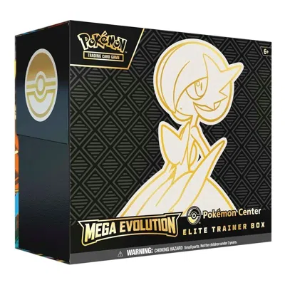 Pokémon Pokemon Card Eng. 2025 Pokemon Me01: Mega Evolution Pokemon Center Exclusive Elite Trainer Box 'mega In Metallic